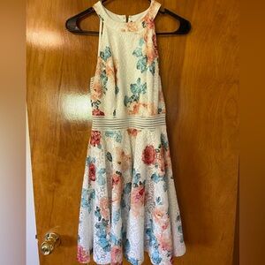 Floral Halter Top Sundress